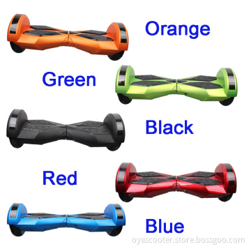 2016 newest with colorful LED light and bluetooth two wheels self balancing scooter